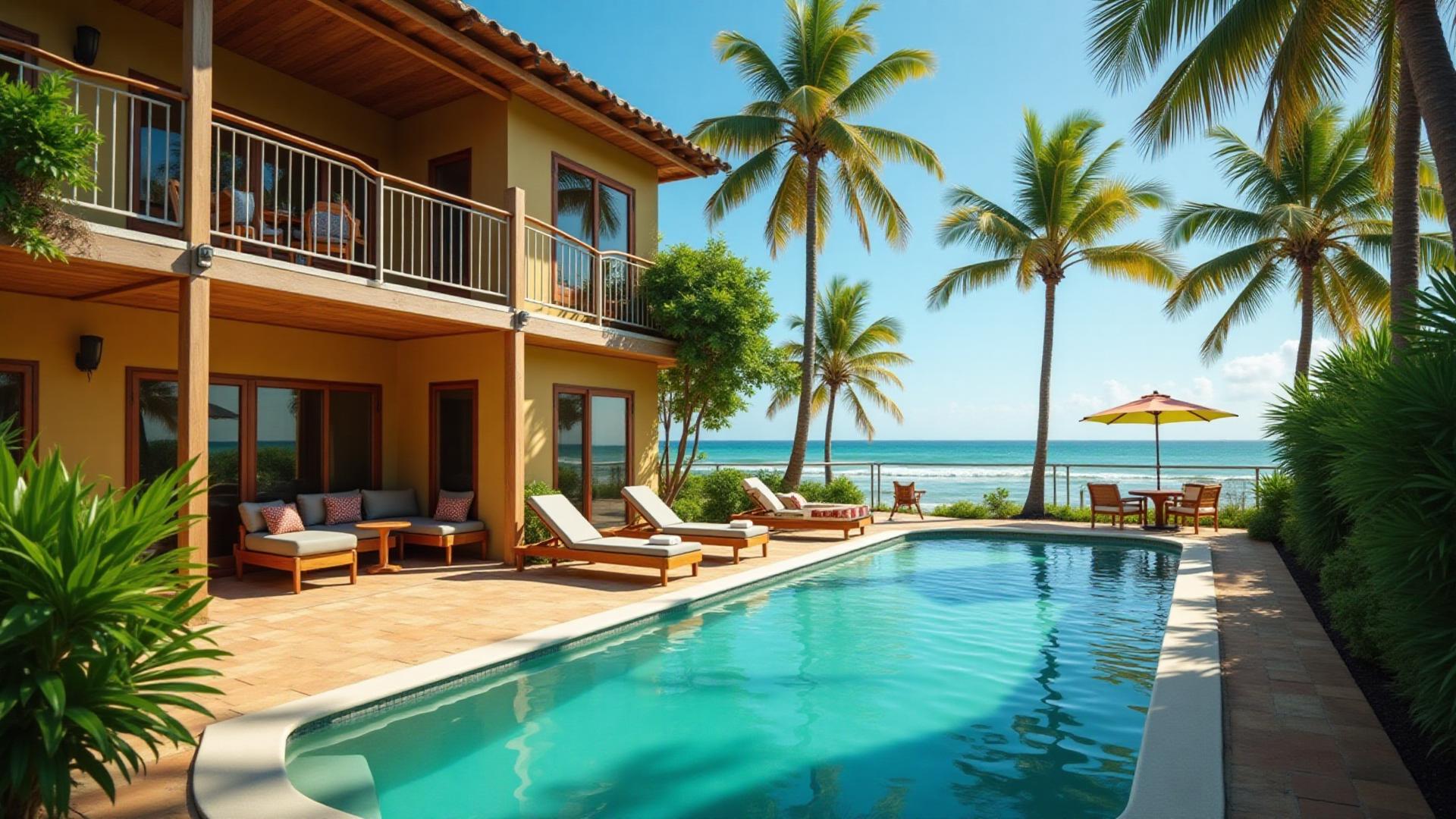 Suíte Casal com Vista para o Mar